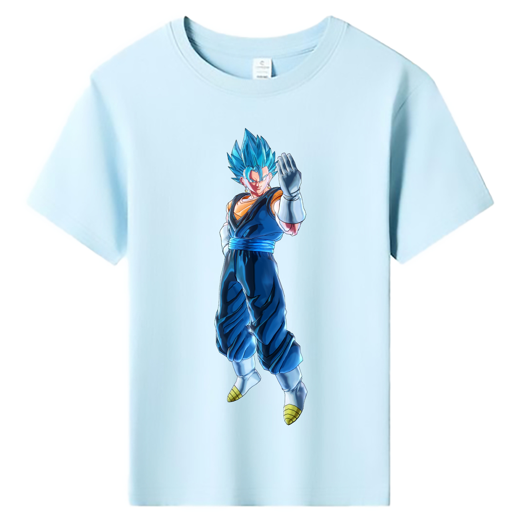 （画像用） ドラゴンボール ベジット DRAGON BALL Vegetto 綿100％キッズTシャツ（フロントプリント）